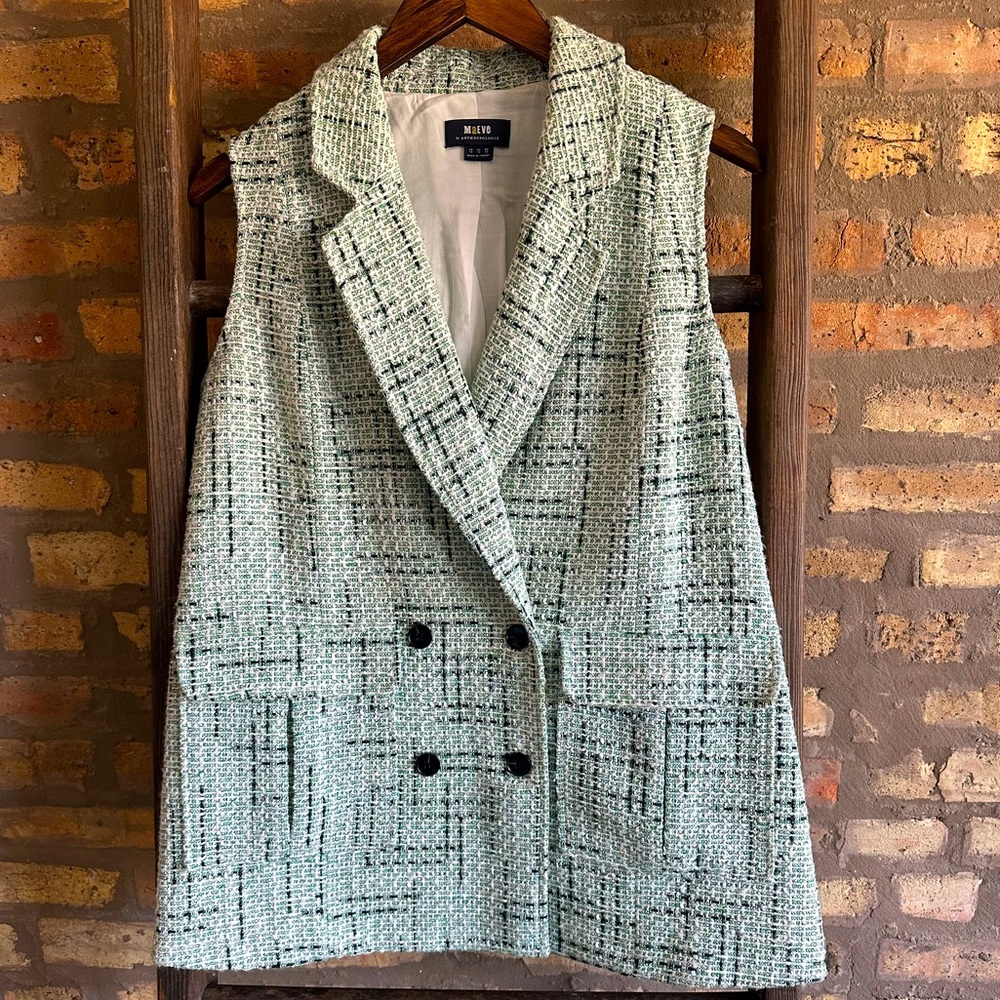 Anthropologie Tailored Tweed Vest (10)